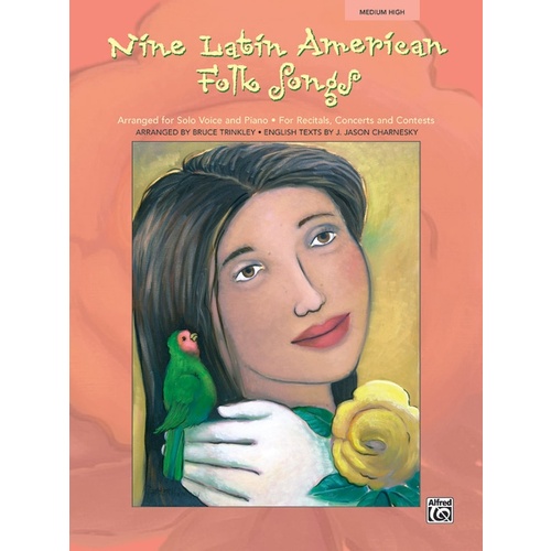Latin American Folk Songs 9 Med/High Book