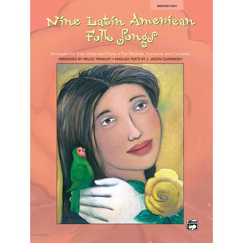 Latin American Folk Songs 9 Med/High Book/Acc CD