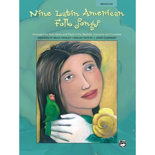 Latin American Folk Songs 9 Med/Low Book/Acc CD