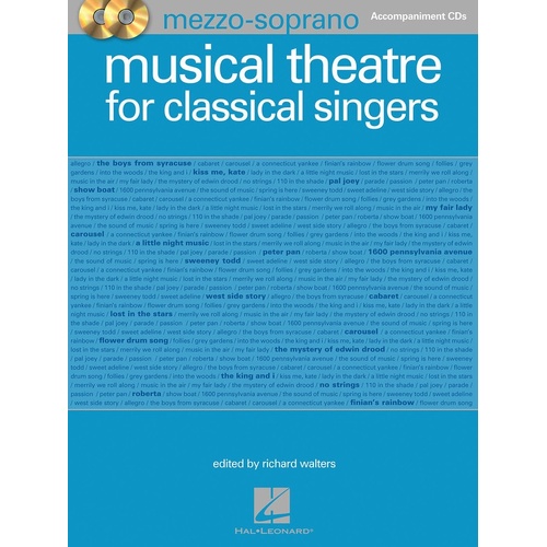 Musical Theatre For Classical Singers Mezzo 2 CD (CD Only)
