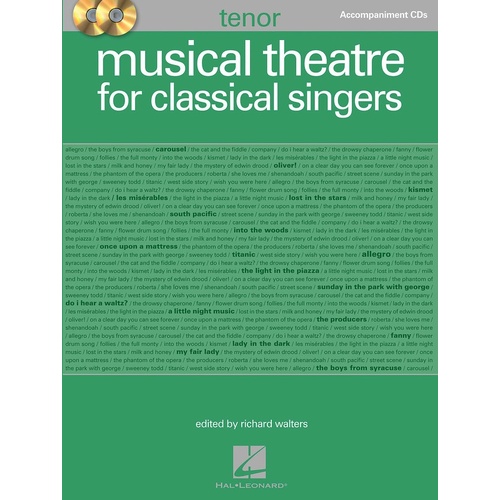 Musical Theatre For Classical Singers Ten 2 CDs (CD Only)