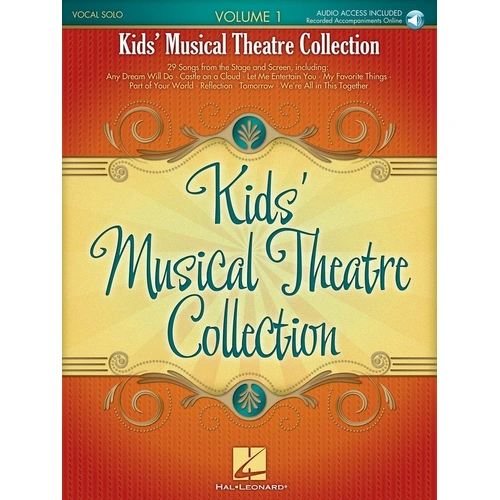 Kids' Musical Theatre Collection Vol 1 Songbook for Voice