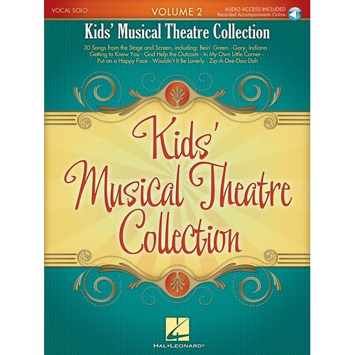Kids Musical Theatre Collection V2 Book/Online Audio (Softcover Book/Online Audi