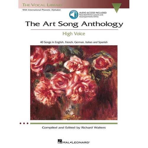 Art Song Anthology High Voice BK/OLA by Hal Leonard