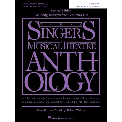 Singers Musical Theatre Anth 16 Bar Audition Sop (Softcover Book)
