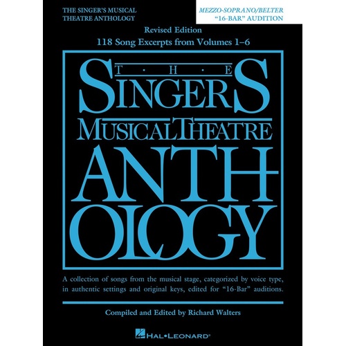 Singers Musical Theatre Anth 16 Bar Audition Mez (Softcover Book)