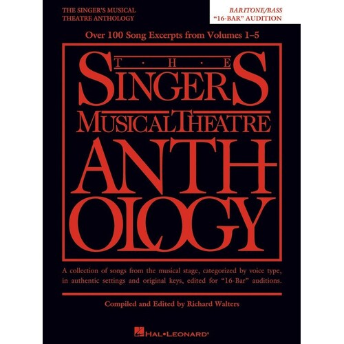 Singers Musical Theatre Anth 16 Bar Audition Bar (Softcover Book)