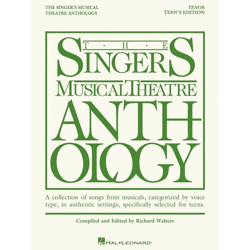 Singers Musical Theatre Anth Teens Tenor (Softcover Book)