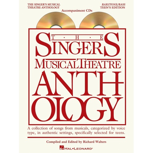 Singers Musical Theatre Anth Teens Bar Bas CDs (CD Only)
