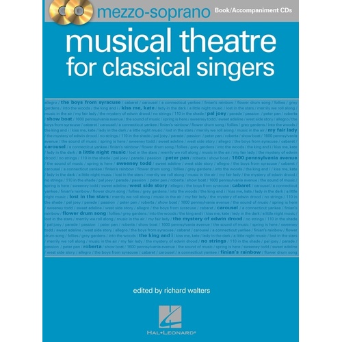 Musical Theatre For Classical Singers Mezzo Book/2 (Softcover Book/CD)