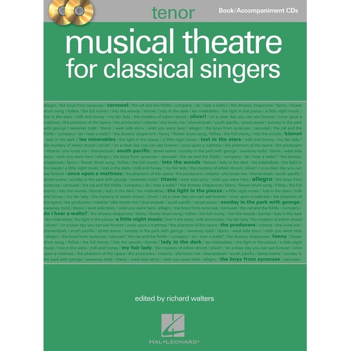 Musical Theatre For Classical Singers Ten Book/2CD (Softcover Book/CD)