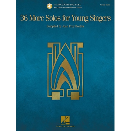 36 More Solos For Young Singers Book/CD (Softcover Book/CD)