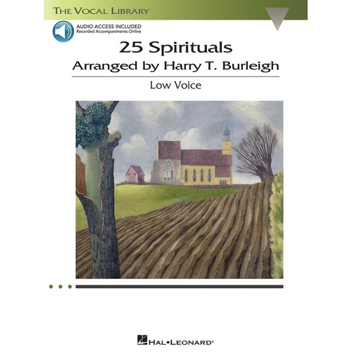25 Spirituals Book/CD Low Voice (Softcover Book/CD)