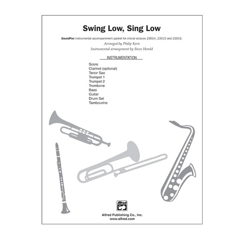 Swing Low Sing Low SoundPax Choral Sheet Music