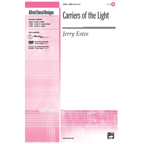 Carriers Of The Light SATB/Piano Level 4