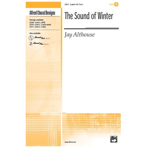 Sound of Winter 2 Part Piano Level 2 Choral Sheet Music