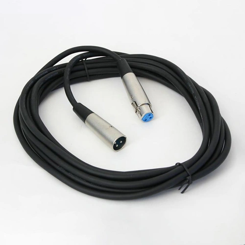 Mic Cable 6mm XLR M to XLR F 5M Black