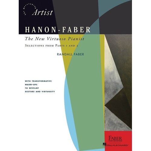 Hanon-Faber New Virtuoso Pianist - Faber Piano Adventures, 64 Pages, Piano Exercises for Levels 3A, 3B, and Above