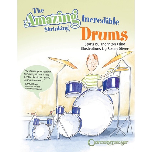 Amazing Incredible Shrinking Drums (Softcover Book)