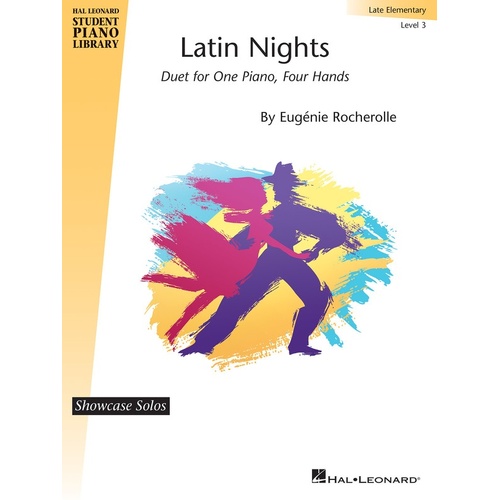 Rocherolle - Latin Nights Piano Duet (Sheet Music)