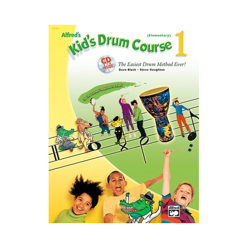 Alfred's Kids Drum Course 1 Book with CD