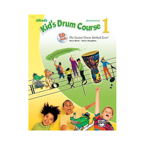 Alfred's Kids Drum Course 1 Book/CD