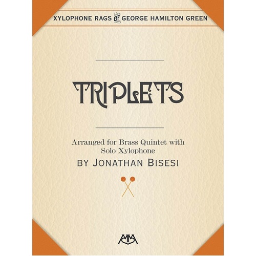 Triplets Xylophone/Brass Quintet (Softcover Book)