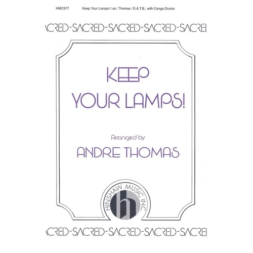 Keep Your Lamps! TTBB (Octavo)