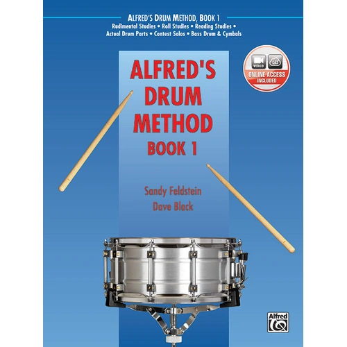 Alfred's Drum Method Book 1 with DVD