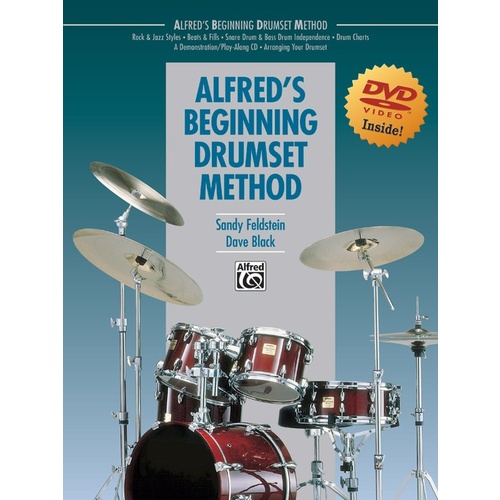 Alfreds Drumset Method Book/DVD Bind