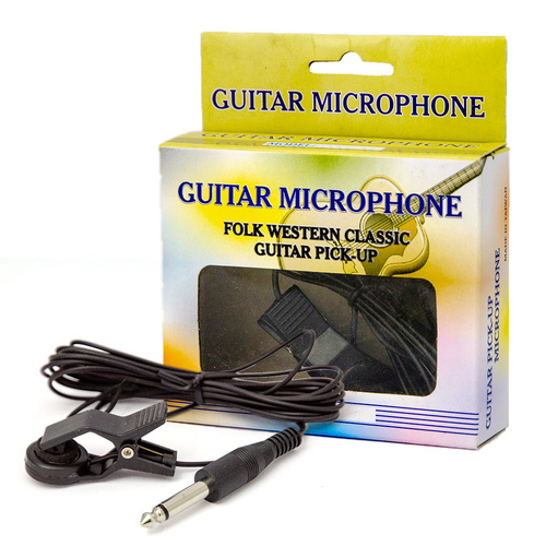 Guitar Pickup Spring Clamp with Lead