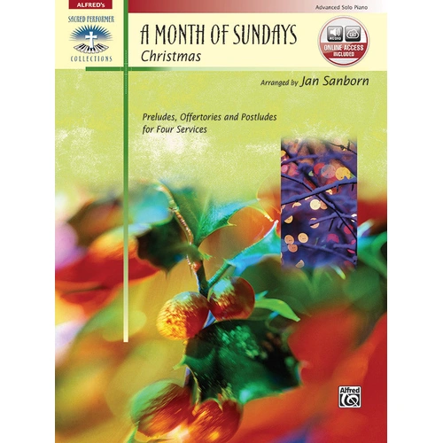 A Month of Sundays Christmas Piano Sheet Music