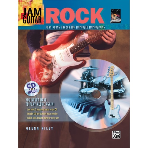 Jam Guitar Rock Book/CD