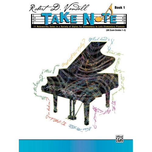 Take Note 1 Piano Sheet Music by Robert Vandall