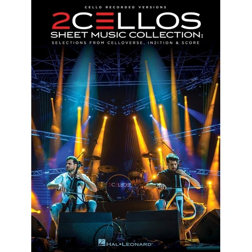 2Cellos Sheet Music Collection for Cello - 10 Duets from 4 Albums, Advanced Arrangements, 80 Pages