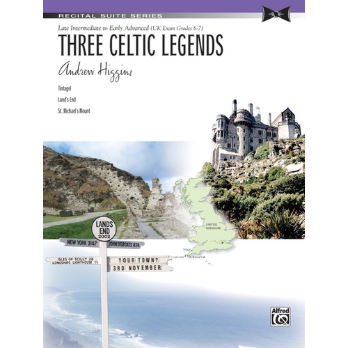 Three Celtic Legends Piano Sheet Music for Late Intermediate Level