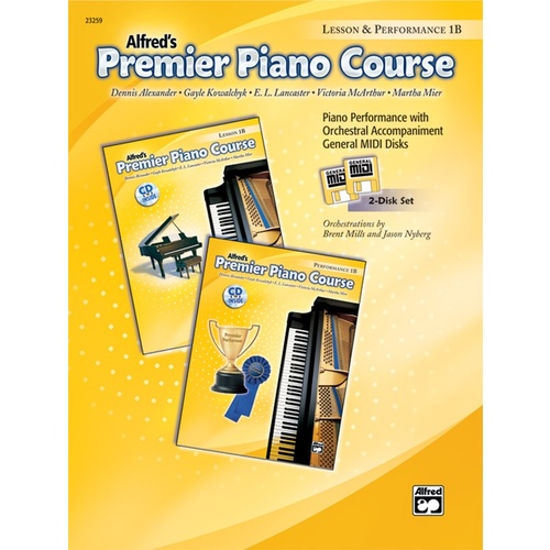 Premier Piano Course General Midi Level 1B