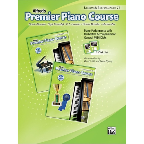 Premier Piano Course General Midi Level 2B