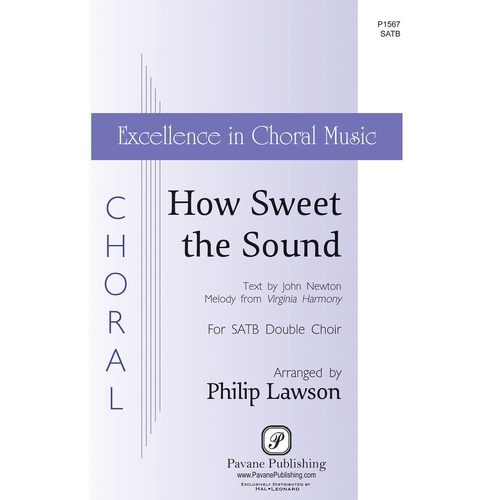 How Sweet The Sound SATB Divisi (Octavo)