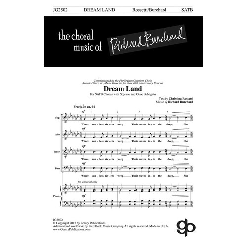 Dream Land SATB (Octavo)