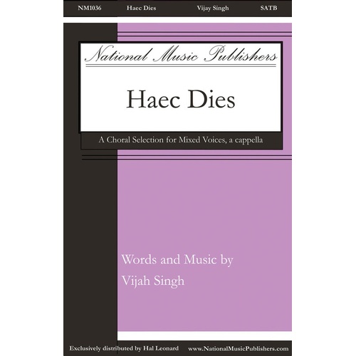 Haec Dies SATB (Octavo)