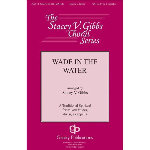 Wade In The Water SATB (Octavo)