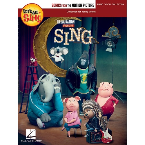 Lets All Sing Songs From Sing Performance/Accomp CD (CD Only)