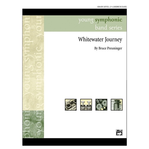 White Water Journey Concert Band Sheet Music