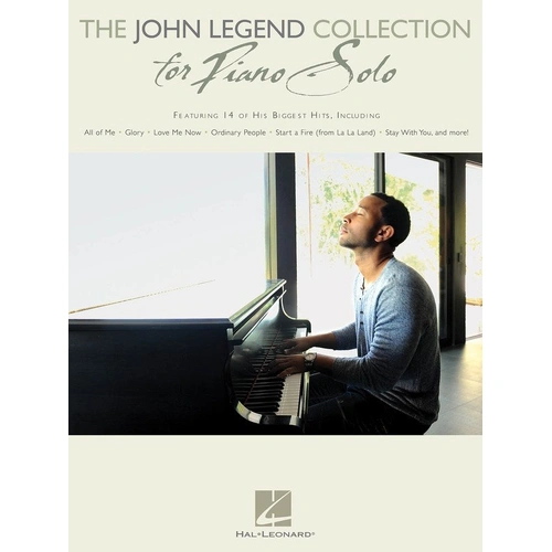 John Legend Piano Solo Collection - 14 Hits Arranged for Piano