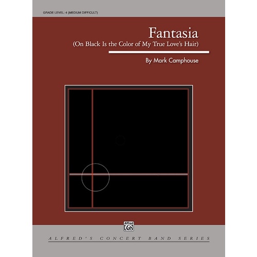 Fantasia On Black Is Color Of True Love Concert Band Gr 4