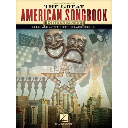 The Great American Songbook - Broadway PVG Songbook for Piano, Voice & Guitar