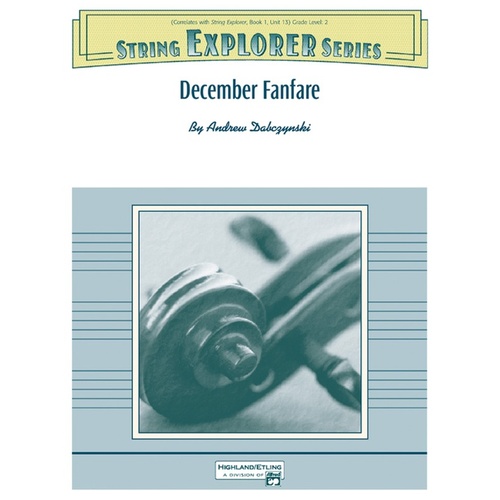 December Fanfare String Orchestra Gr 2
