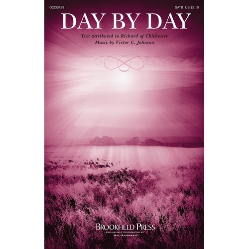 Day By Day SATB (Octavo)
