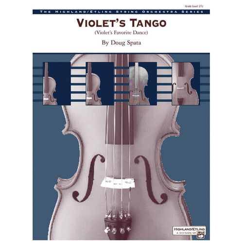 Violet's Tango String Orchestra Sheet Music Grade 2.5